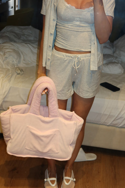 Soft striped cotton set