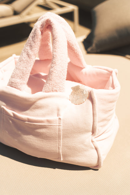 Anmo tote / Baby pink
