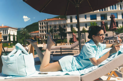 Iconic tiffany blue velvet set