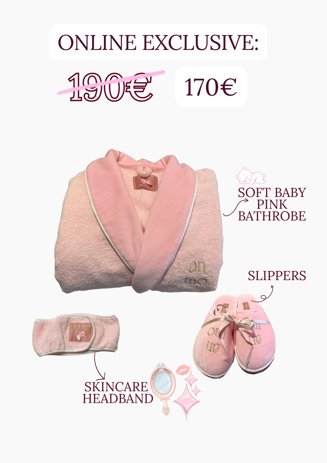 Baby pink home essentials online exclusive deal