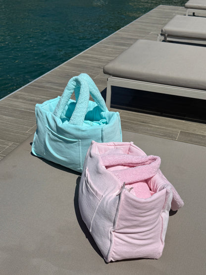 Anmo tote / tiffany blue
