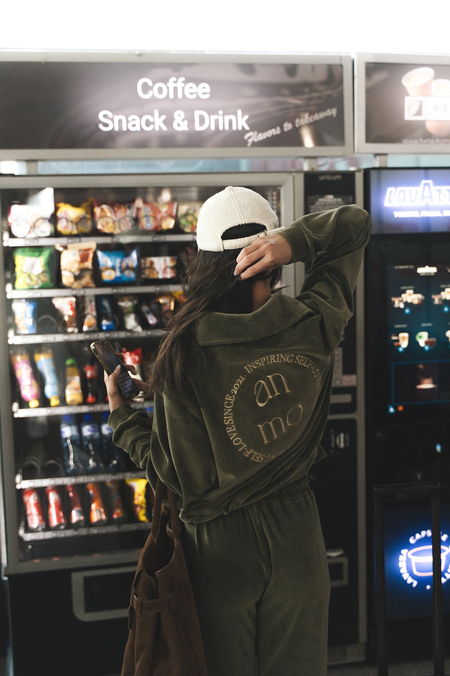 Iconic olive green set