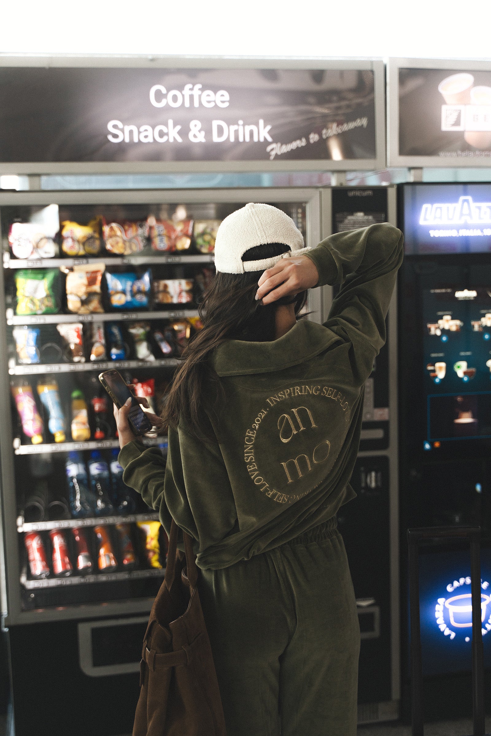 Iconic olive green set