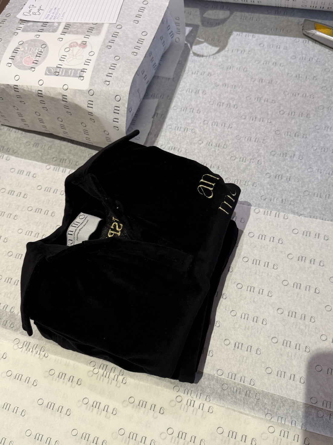 Iconic black velvet set for the girl who has everything