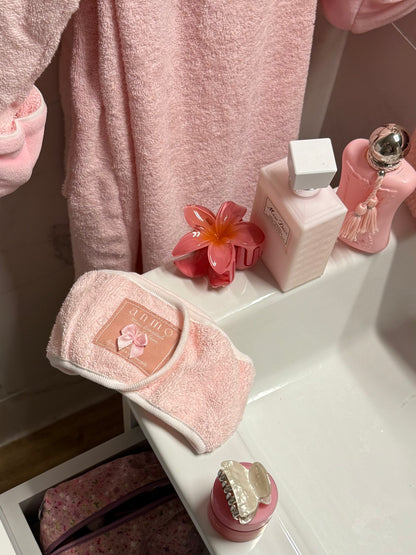 Anmo skincare headband / baby pink