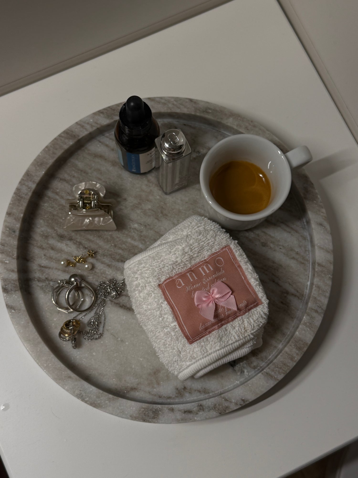Anmo skincare headband / white