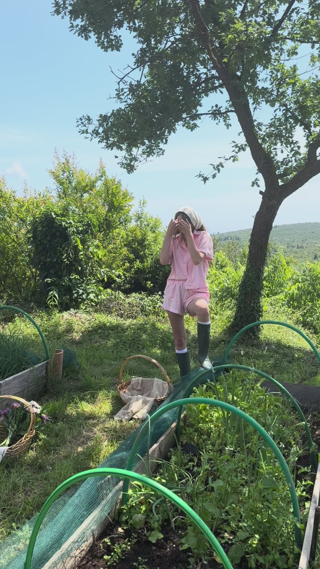 Iconic baby pink set