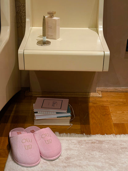 Soft Anmo slippers / Baby pink